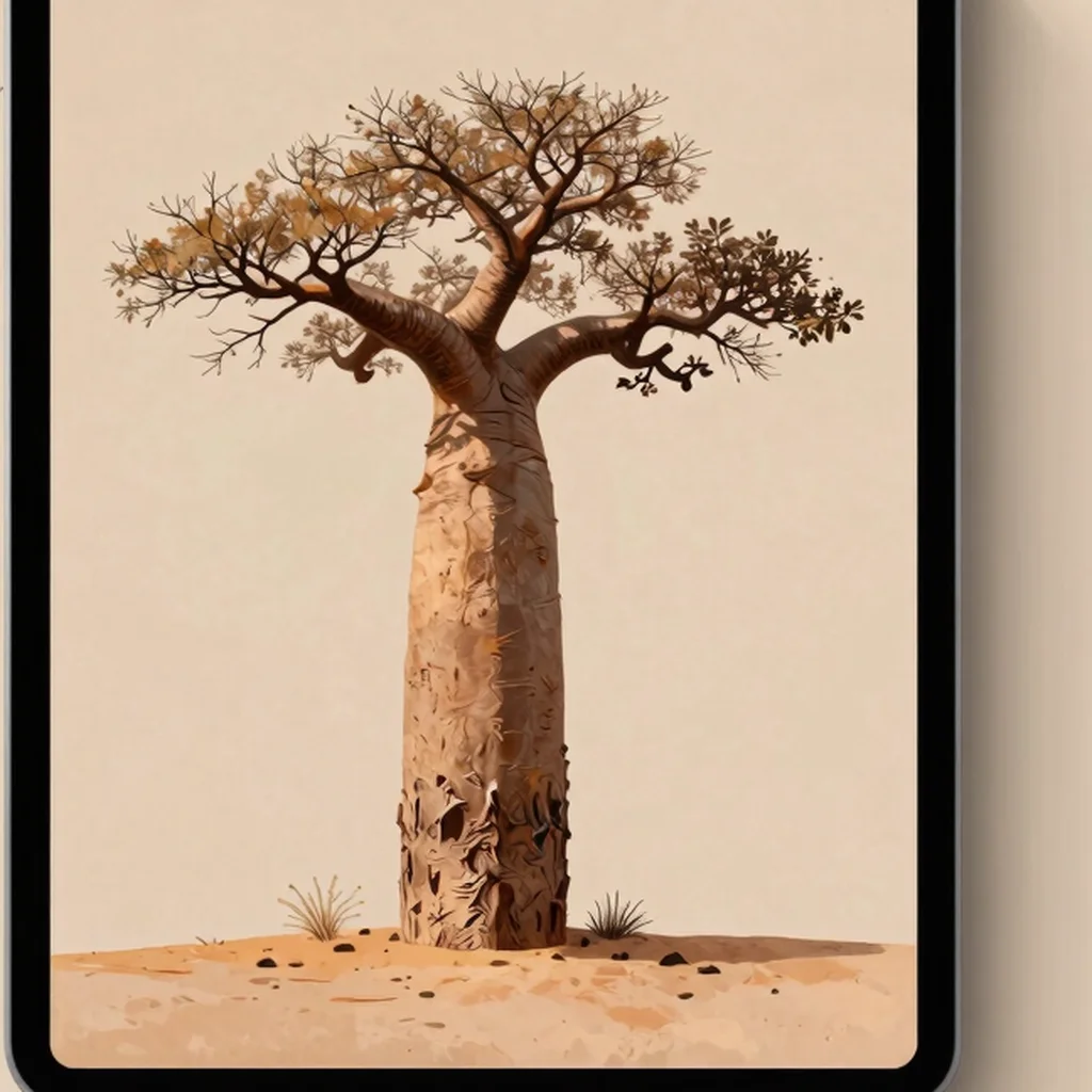 Baobab Canopy Print